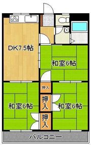 PLEAST曽根の間取り画像