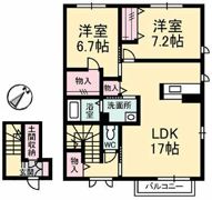 ノーブルウイングの間取り画像