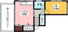 春岡マンションの間取り画像