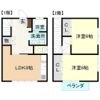 コーポエビハラ1号棟の間取り画像