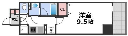 プライム大阪城北の間取り画像