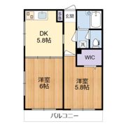 鈴蘭の間取り画像