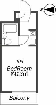 AP1255 レジダンス・イン・三軒茶屋の間取り画像
