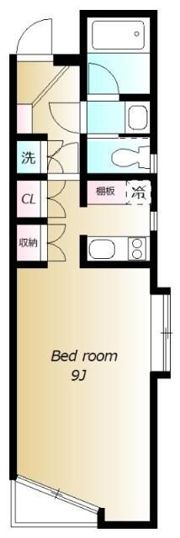 ミルフィーユ恵比寿の間取り画像