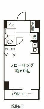 ドミール西船橋の間取り画像