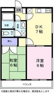 DEER COURT壱番館の間取り画像