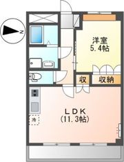 エスタージ・ヒルズ 2番館の間取り画像