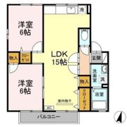 セジュール清水 B棟の間取り画像