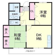 ディアコートの間取り画像