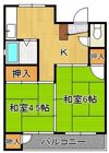 シャトレ大谷の間取り画像