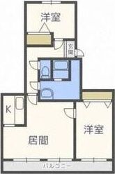 KDマンションⅠの間取り画像