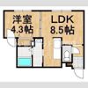 Marriott共栄町の間取り画像