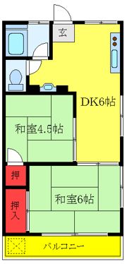 メゾンフタヤの間取り画像