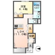 ティアラの間取り画像