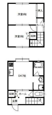 ひのきハイムCの間取り画像