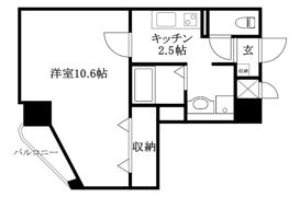 ミッキーロイヤル勝山の間取り画像
