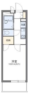 レオパレスヴィラ曽根Cの間取り画像