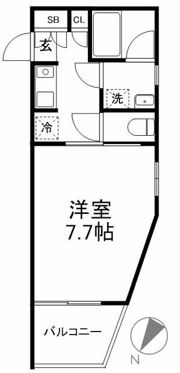N－FIRST－EBARAの間取り画像