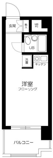 ライオンズマンション雪が谷大塚の間取り画像