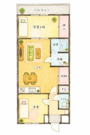 アーバンコート西原の間取り画像