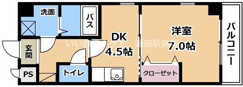 Ultra Oneの間取り画像