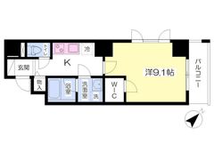 セントリア駒沢の間取り画像