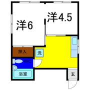 トレゾール中央通りの間取り画像
