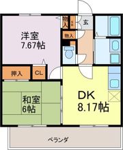 パークスクエア21の間取り画像