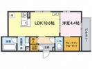campanella上大須賀の間取り画像
