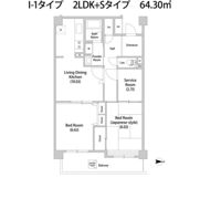 コーポレート連雀2号棟の間取り画像