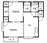 クオーレいしはらの間取り画像