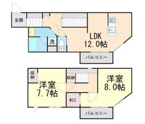 セゾン・ド・オカモトの間取り画像