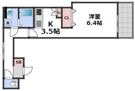 クリエオーレ長瀬の間取り画像
