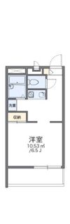 レオパレスサンメッセの間取り画像