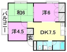 コートダジュールの間取り画像
