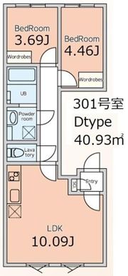 ALERO BASE Sasazuka Southの間取り画像