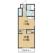 ナヴィール萩3号館の間取り画像