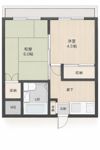 シャトール中青木の間取り画像