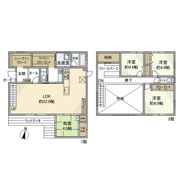 胡麻生戸建の間取り画像