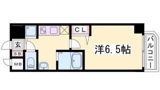 グランカリテ神戸WESTの間取り画像