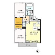ジャーマンアイリス Ⅱの間取り画像