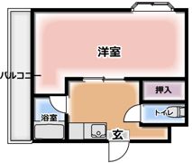 サニーハイツ根上の間取り画像