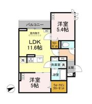 セレスティア清水の間取り画像