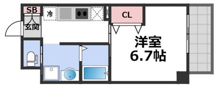 みおつくし布施の間取り画像
