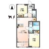東大阪市上四条町新築アパート工事の間取り画像