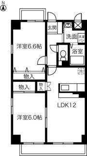 メトロ扶桑の間取り画像
