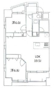 AXIS別所の間取り画像