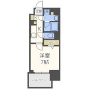 アーバネックス心斎橋Ⅱの間取り画像