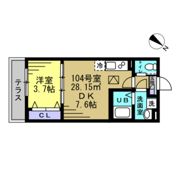 PLAISANT VILLA 上福岡の間取り画像