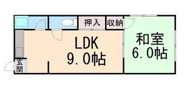 シティハイツ箕面の間取り画像